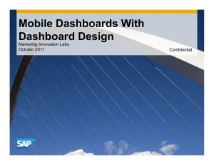 Mobile Dashboards With Dashboard Design