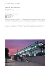 Bahnhof Messe Rimini - gmp Architekten von Gerkan, Marg und