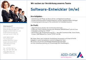 Software-Entwickler (m/w) - ADDI