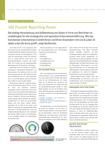 100 Prozent Reporting-Power