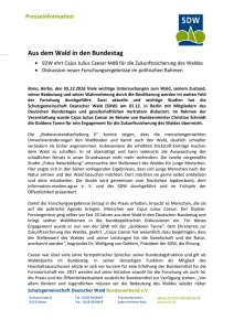Infos - Schutzgemeinschaft Deutscher Wald