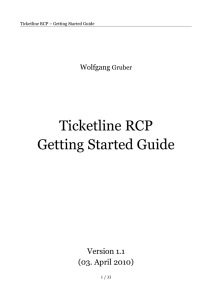 Ticketline RCP