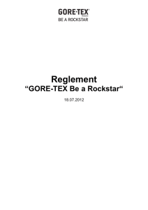 Reglement - adidas Rockstars