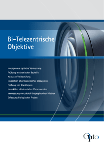 Broschüre - Opto GmbH
