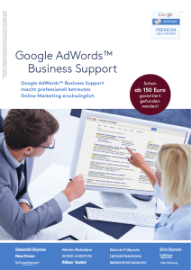 Google AdWords™ Business Support