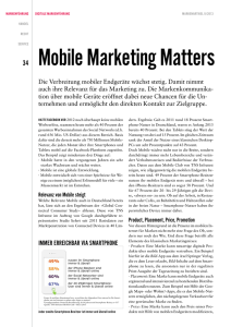 Mobile Marketing Matters
