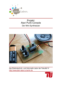 Atari Punk Console - dEIn Labor