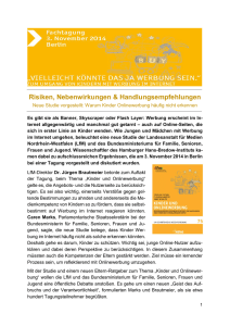 Online Werbung für Kinder - Landesanstalt für Medien NRW