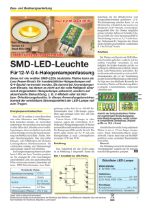 SMD-LED-Leuchte
