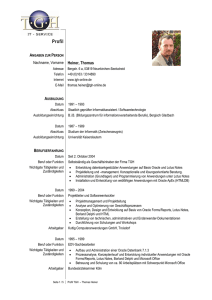 Profil - TGH IT-Service Thomas Heiner