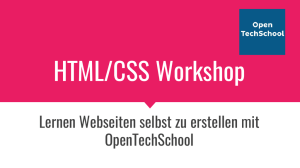 Stefan Oderbolz - "OpenTechSchool: Webseiten mit HTML und CSS