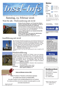 Samstag, 13. Februar 2016 - Langeoog