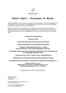 Petri Heil – Fischen in Rust