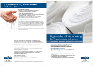 Hygienische Händetrocknung - European Textile Services Association