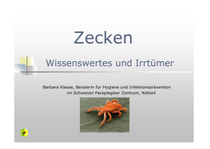 (Microsoft PowerPoint - Zecken \226 Wissenswertes und Irrt\374mer.ppt)