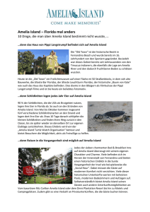 Amelia Island – Florida mal anders