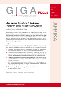 Gendarm - GIGA | German Institute of Global and Area Studies