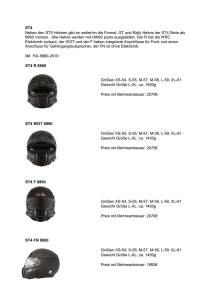ST4 Neben den ST5 Helmen gibt es weiterhin die Formel, GT und