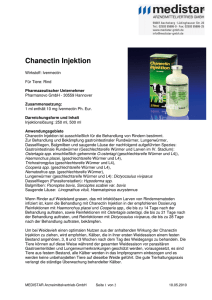 Chanectin Injektion - MEDISTAR Arzneimittelvertrieb GmbH