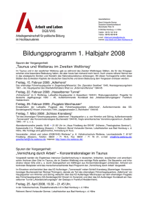 I-2008 - Arbeit und Leben Hochtaunus
