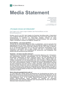 Media Statement - St. Jude Medical