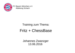 Fritz + ChessBase - FC Bayern