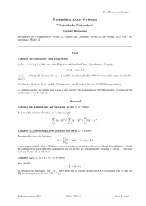 Lösung Blatt 10 - Luchsinger Mathematics AG