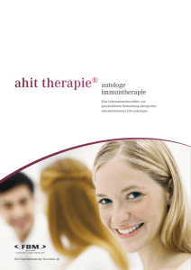 ahit therapie - FBM