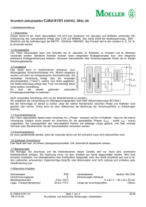 Xcomfort Jalousieaktor CJAU-01/01 230VAC, 50Hz, 6A