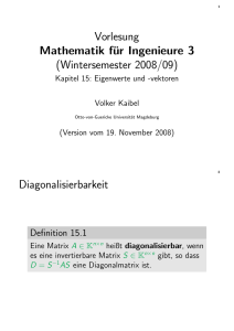 Kapitel 15 - Universität Magdeburg
