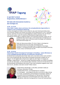 PDF-Flyer - Astrologische Psychologie