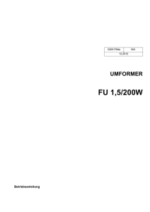 FU 1,5/200W - Wacker Neuson