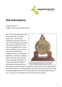 Das Astrolabium