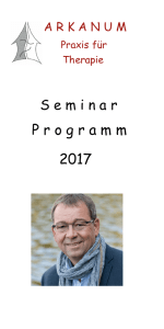 Seminarprogramm 2017 - Hans