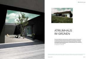 atriumhaus im grünen