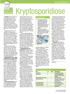 Kryptosporidiose - Rettungsdienst.de