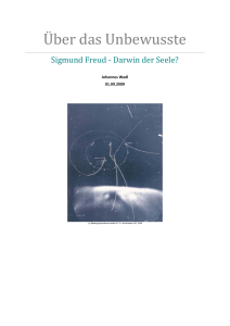 WADL Johannes: Über das Unbewusste. Sigmund Freud