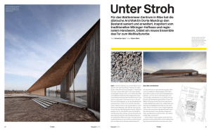 Für das Wattenmeer-Zentrum in Ribe hat die dänische Architektin