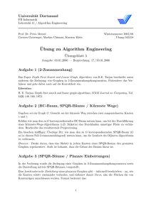 Blatt 5 - Chair 11: ALGORITHM ENGINEERING