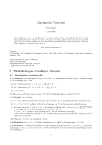 Algebraische Topologie - sigma mathematics logo