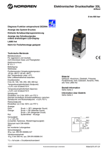 Elektronischer Druckschalter 33L