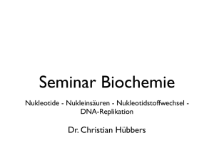 BC Seminar Nukleinsäuren - Jean-Uhrmacher