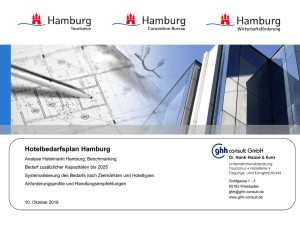 Hotelbedarfsplan Hamburg - HDB