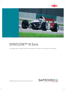 DOWCLENE™ 16 Series Folder