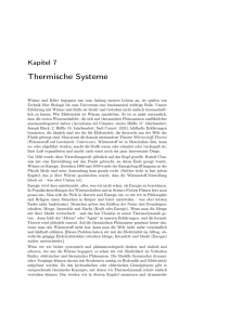 NTS Kapitel 7: Thermische Systeme