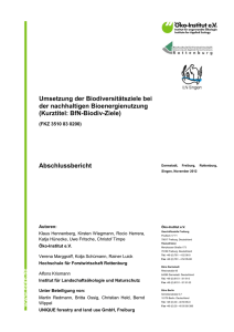 Abschlussbericht | PDF - Hochschule Rottenburg