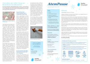 AtemPause Ausgabe 5 Winter 2014