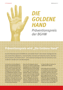 die goldene hand 2017