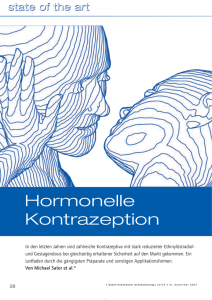 Hormonelle Kontrazeption - Österreichische Ärztezeitung