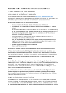 Protokoll 2 - AG Libellen in Niedersachsen und Bremen